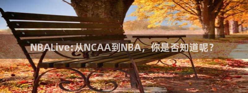 鲸鱼体育直播app下载：NBALive:从NCAA到NBA，你是否知道呢？